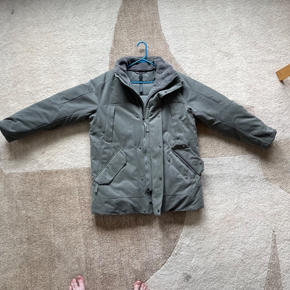 Lululemon Fleece-Lined Insulated Coat – Green, M | New With Tags - Picture 2 of 16